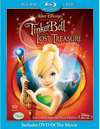 TinkerBell Lost Treasure Blu-Ray